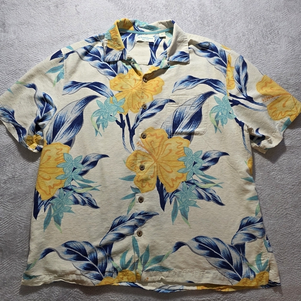 Tropical Floral Men's Shirt